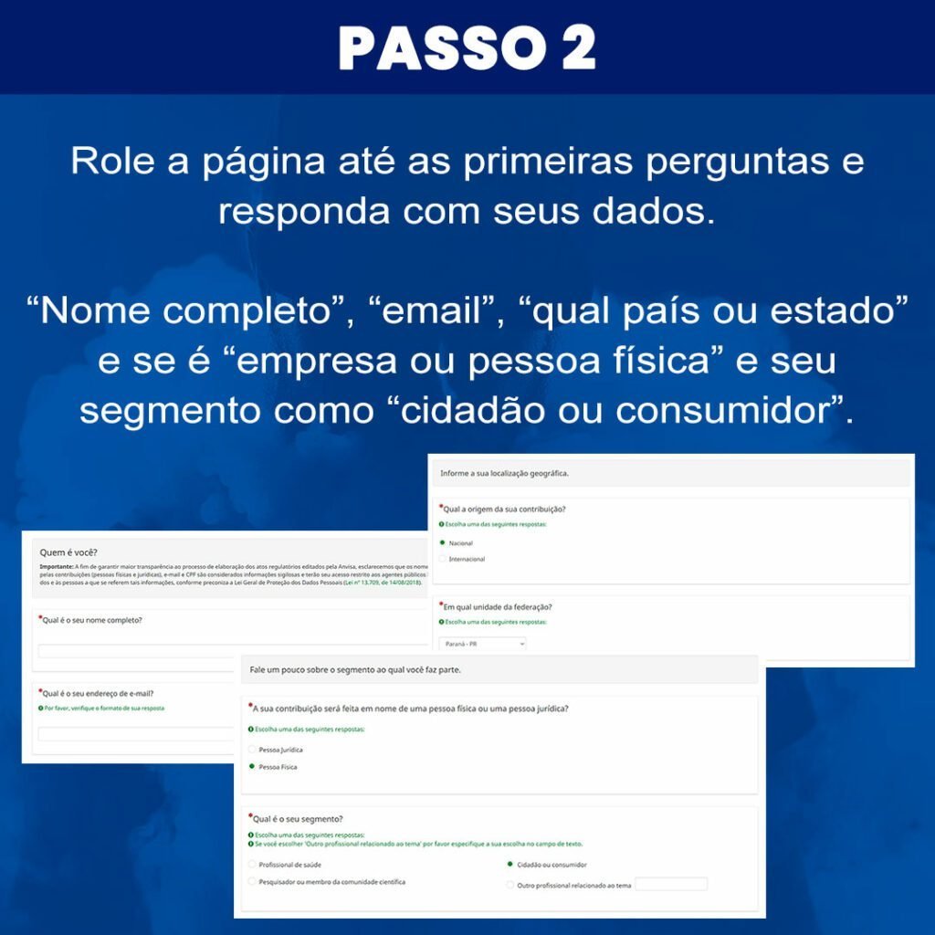 Passo 02 consulta publica anvisa vape