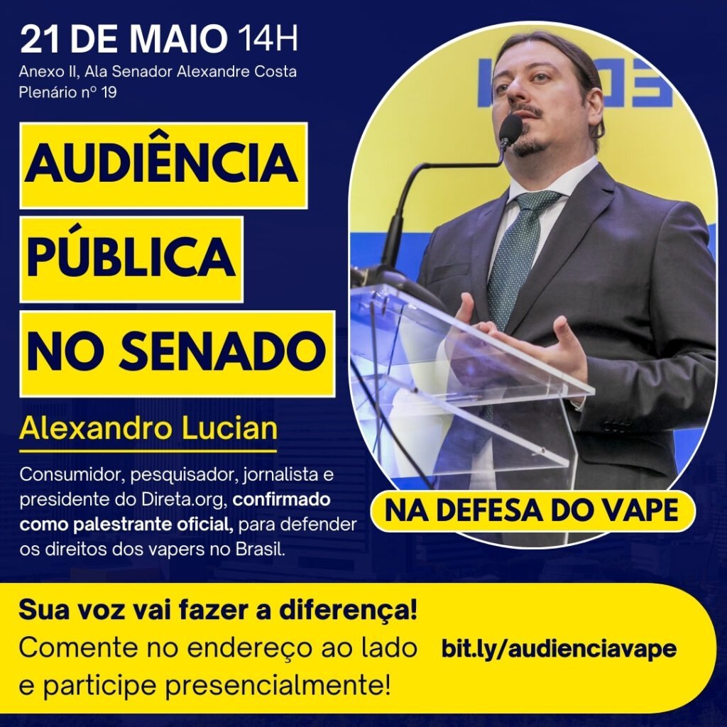 audiencia vape no senado
