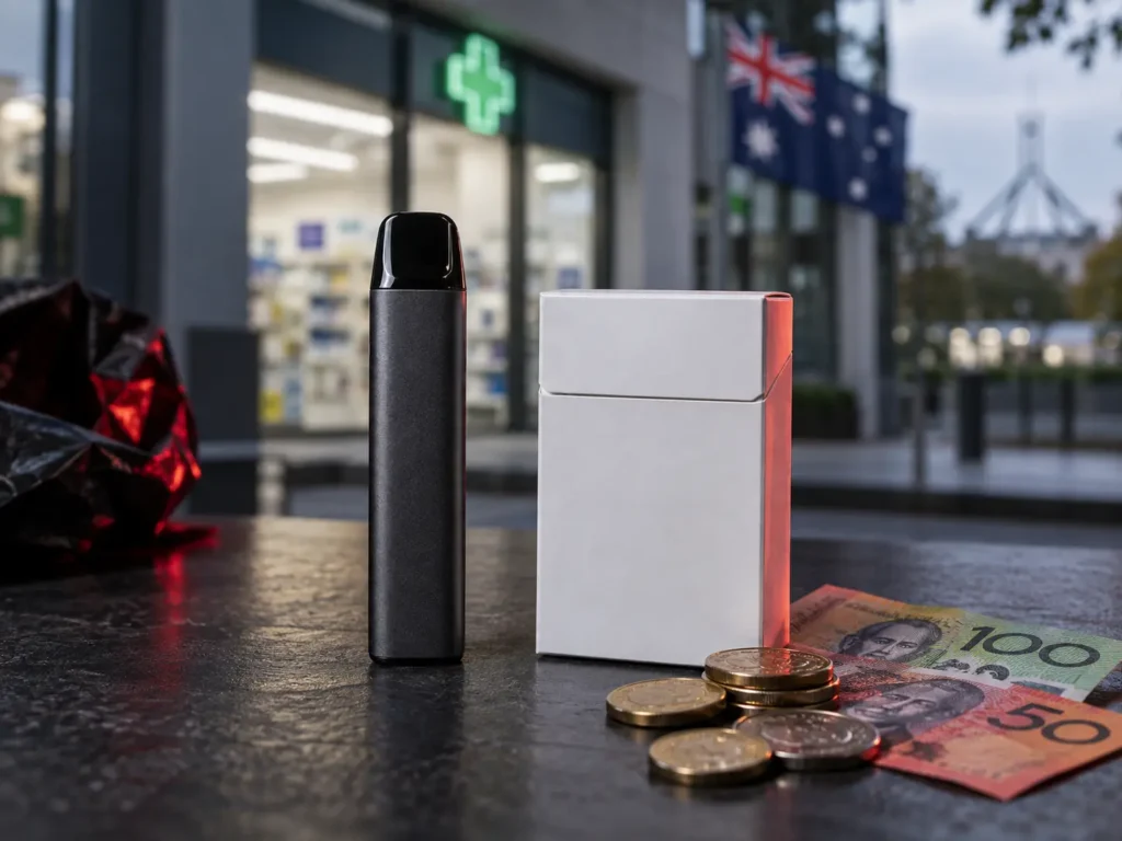 cigarros vapes farmacias australia imposto